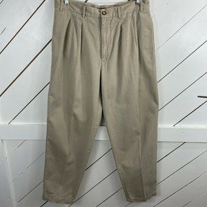 Structure Mens Beige Cotton Slash Pockets Pants